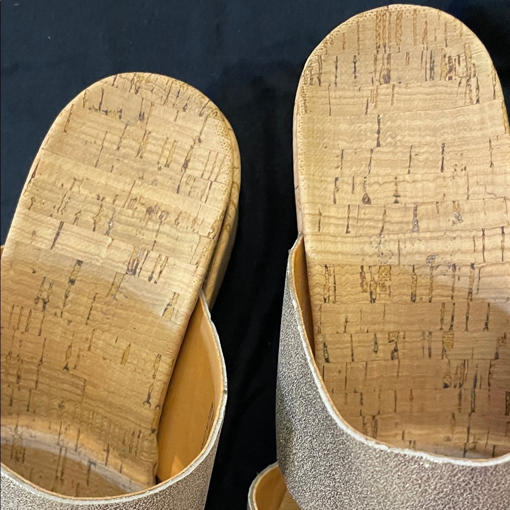 Kork-Ease Metallic Slide Sandals - Picture 4 of 7